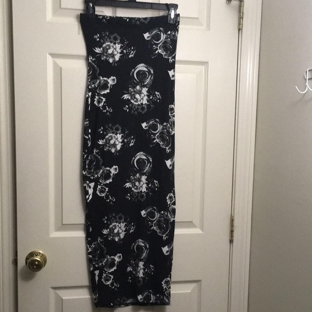 Tube top dress